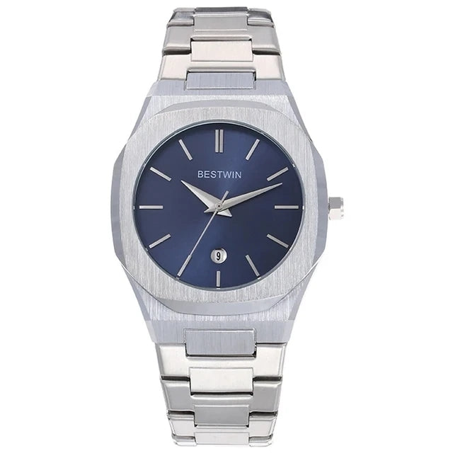 BESTWIN 813 Luxury Brand Trend Men's Wrist Watch Stainless Steel