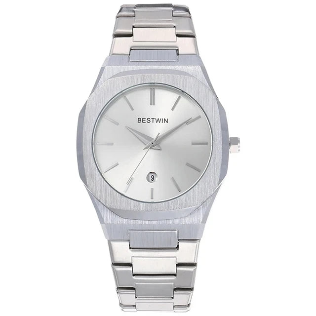 BESTWIN 813 Luxury Brand Trend Men's Wrist Watch Stainless Steel