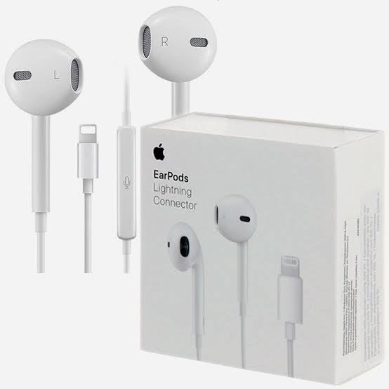 Apple Original Headphones with Lightning Connector With Volume Control and Microphone