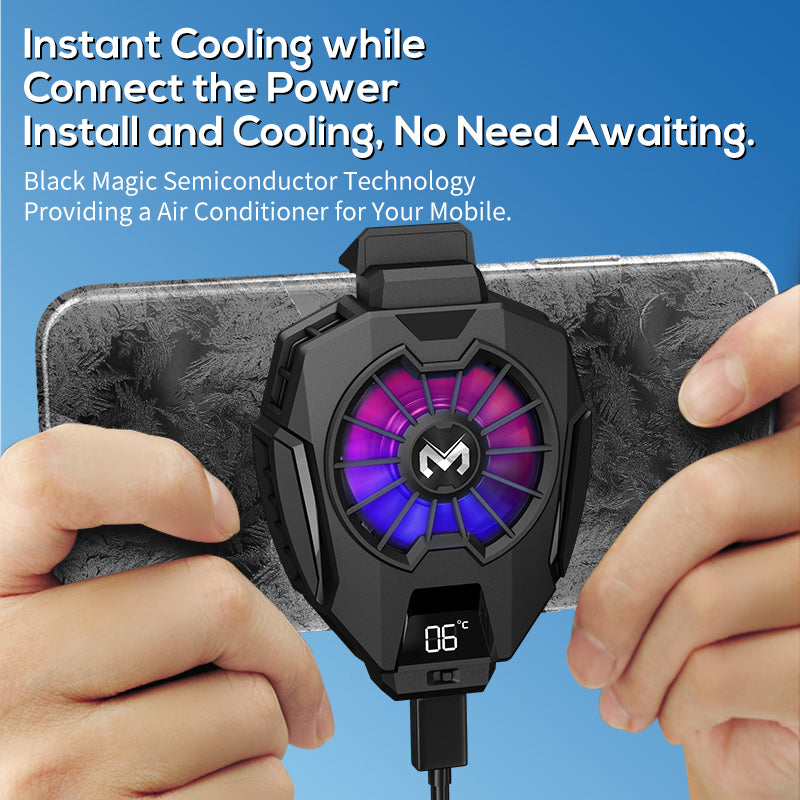 MEMO DL05 – Best Cooling Fan With RGB LED Display For Gaming