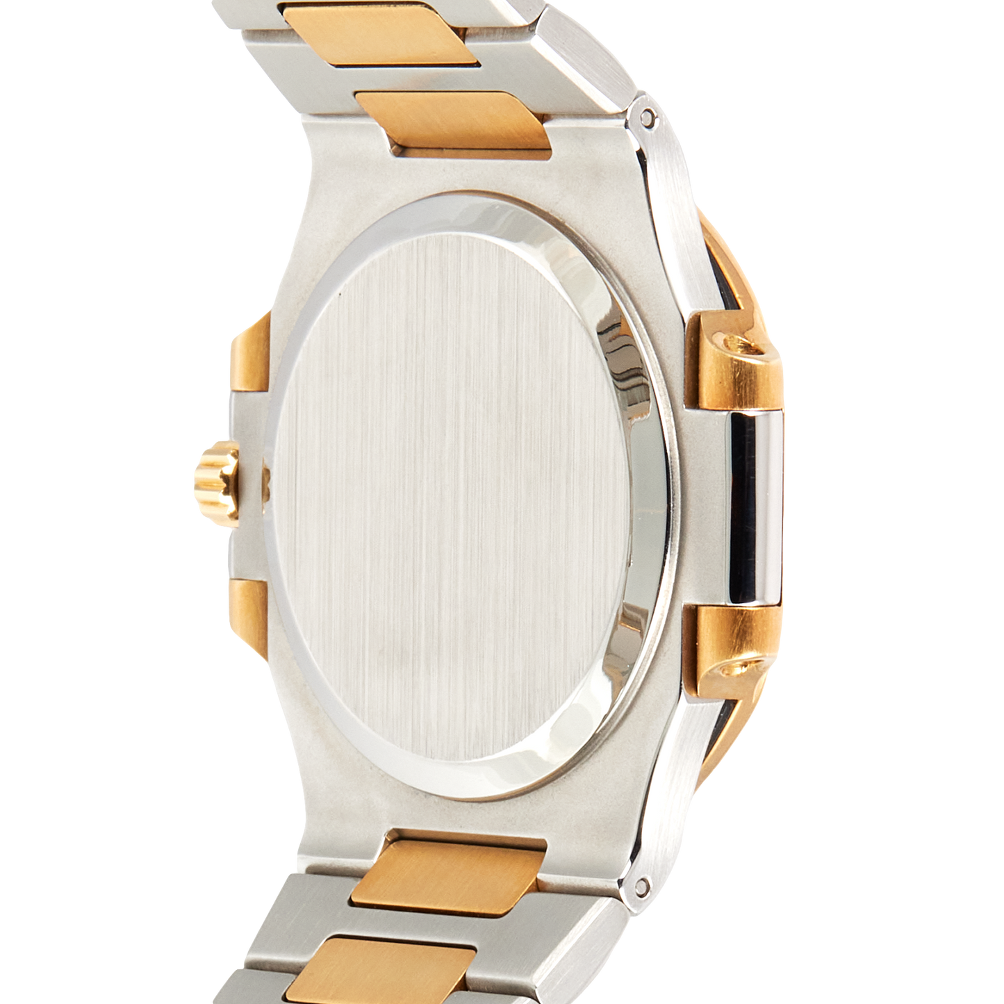Patek Philippe Nautilus Yellow Gold & Steel White Dial