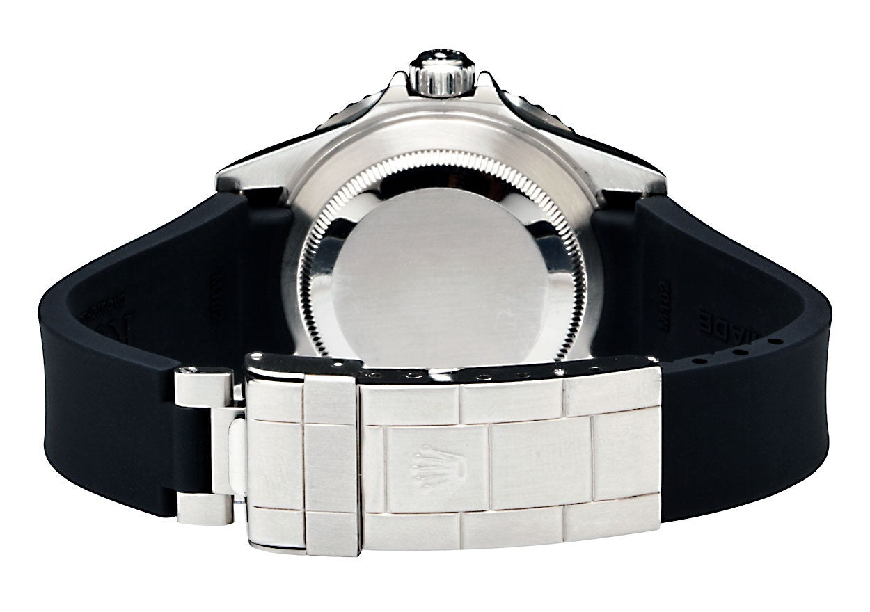Rolex Submariner 116610LN Date Ceramic Bezel with Rubber B Strap