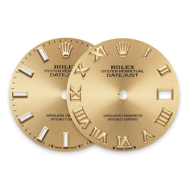 Rolex Datejust 31 Steel and Yellow Gold Datejust 31mm - Fluted Bezel - Champagne Index Dial - Jubilee 278273