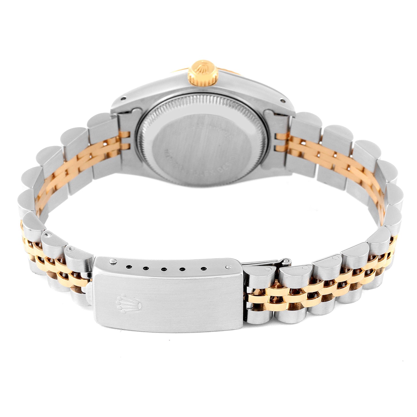 Rolex Datejust 31 Steel and Yellow Gold Datejust 31mm - Fluted Bezel - Champagne Index Dial - Jubilee 278273