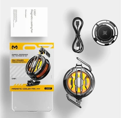 Memo CX07 Mobile Phone Magnetic Cooling Fan Radiator