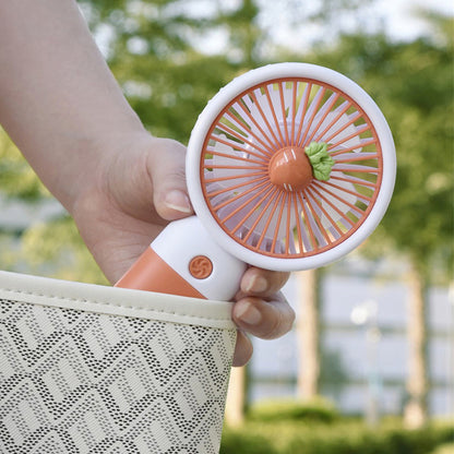 Handheld Fan with Adjustable Speed - Rechargeable USB Battery