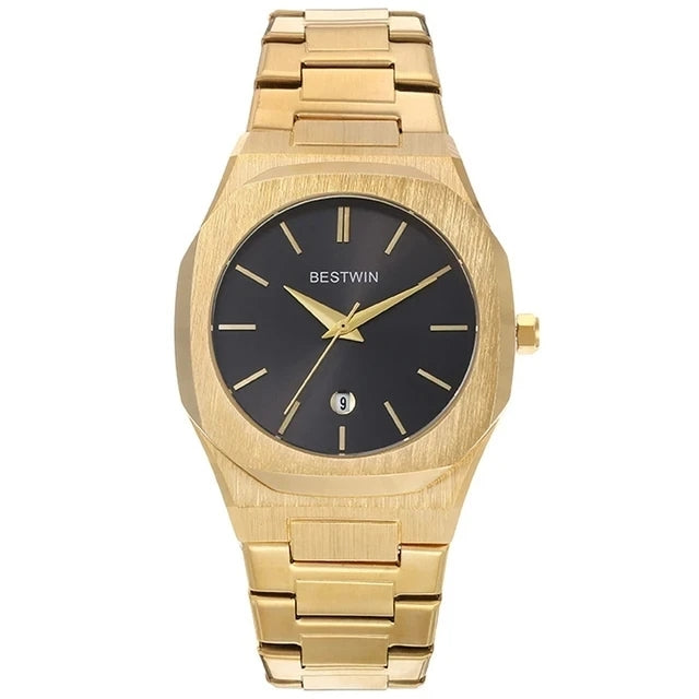BESTWIN 813 Luxury Brand Trend Men's Wrist Watch Stainless Steel
