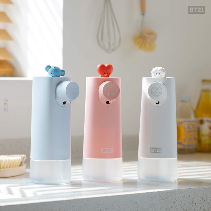 BT21  Soap Dispenser Touchless Automatic Liquid Sanitizer + Refill Soap by BTS