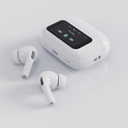 A9Pro Wireless Bluetooth Earbuds with Display ANC Noise Cancelling Long Battery Life