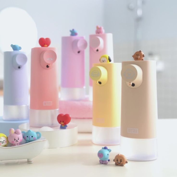 BT21  Soap Dispenser Touchless Automatic Liquid Sanitizer + Refill Soap by BTS