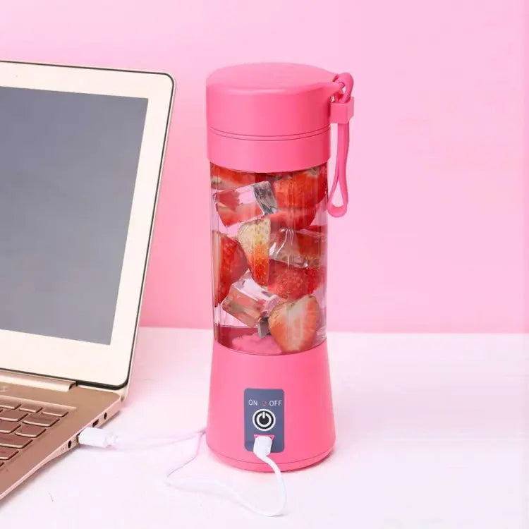 Portable Powerful 6 Blades USB Rechargeable Juicer/Blender