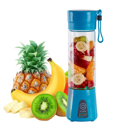 Portable Powerful 6 Blades USB Rechargeable Juicer/Blender